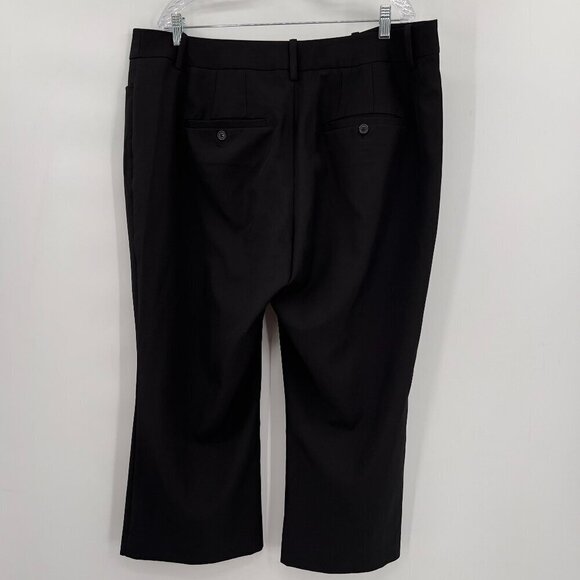 Eloquii Women's Plus Black Straight Pants 16 - Picture 4 of 10